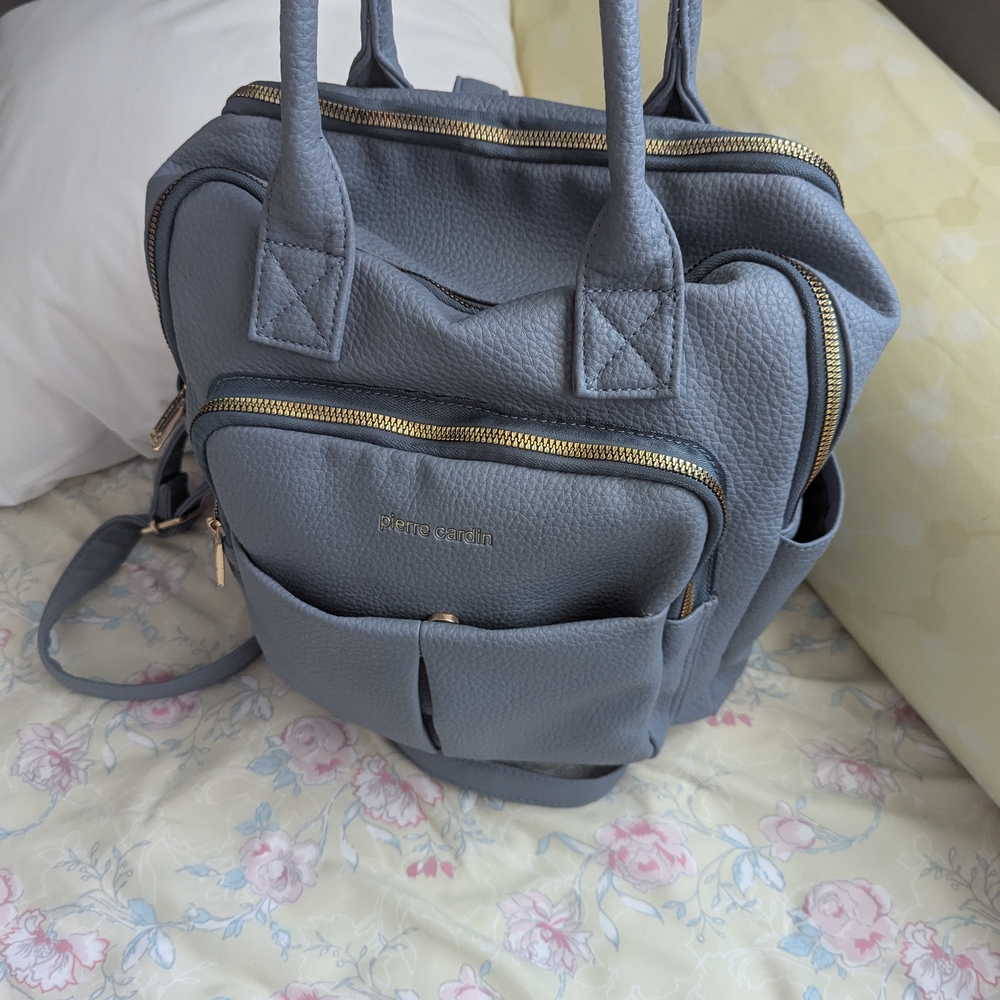 Pierre Cardin Blue Backpack